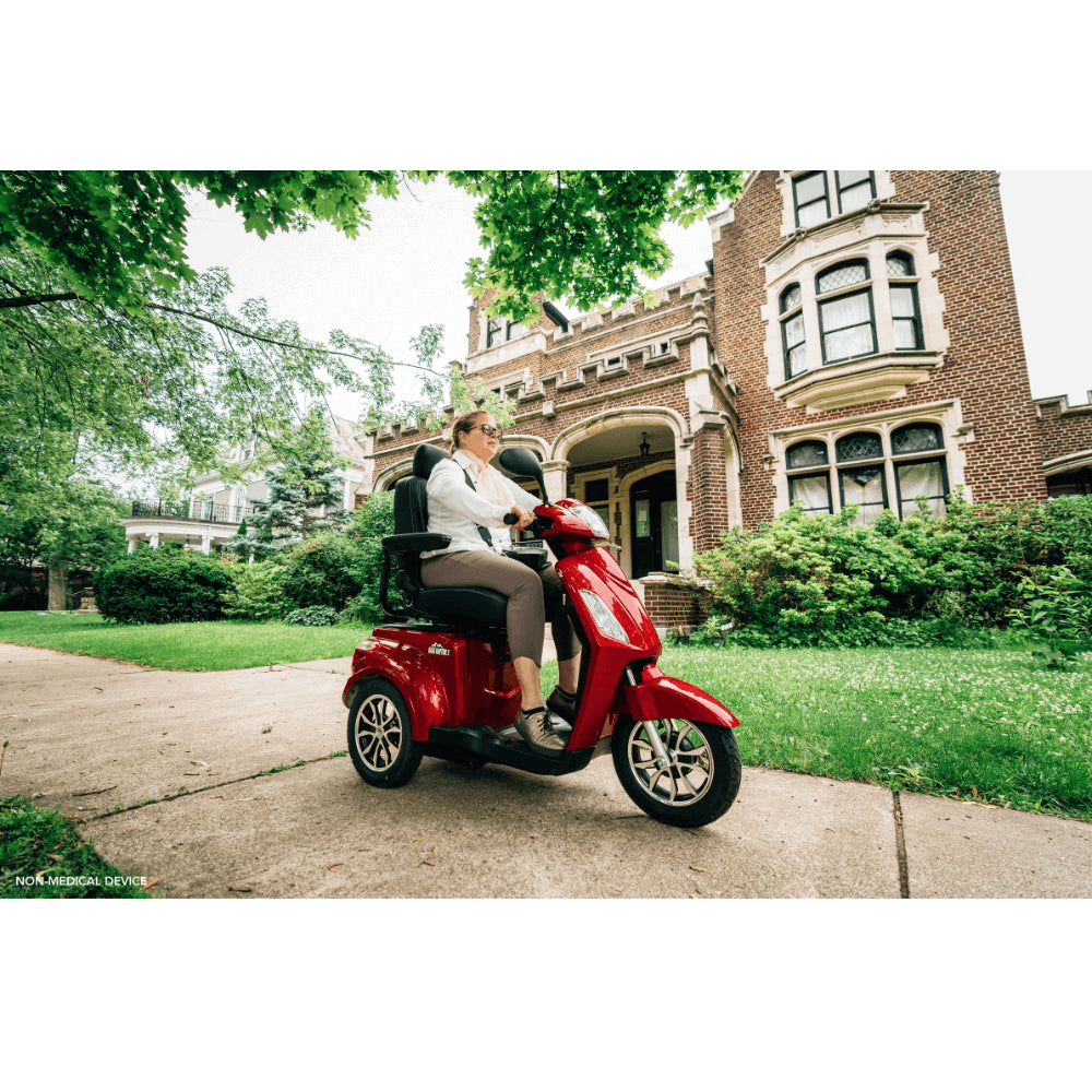 Pride BAJA® Raptor 2 Outdoor 3-Wheel Scooter Lifestyle Photo