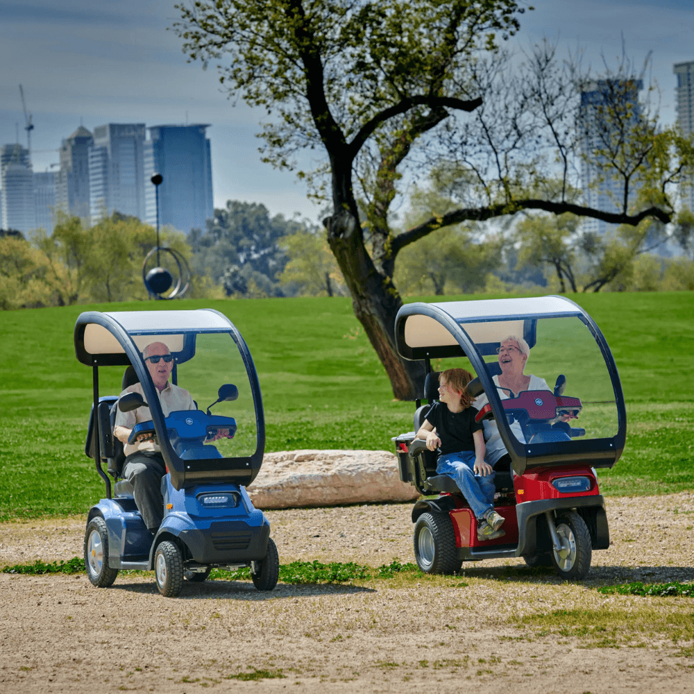 AFIKIM Afiscooter S3 Heavy Duty Outdoor Mobility Scooter