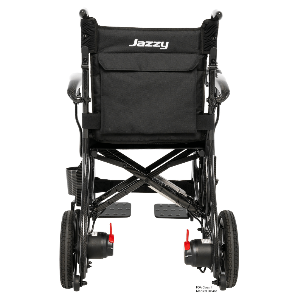 Pride Jazzy® Carbon 27X Ultra Lightweight Folding Electric Wheelchair