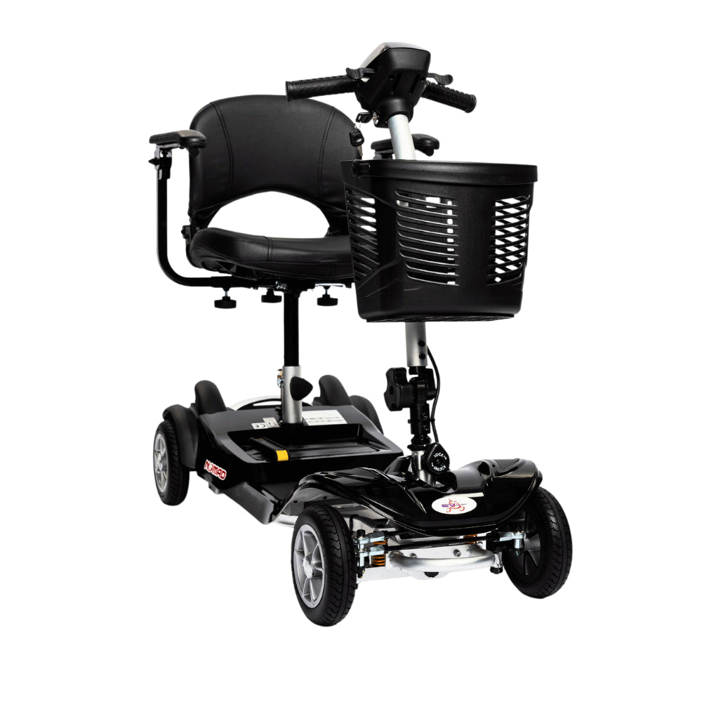 EV Rider Black Nomad 4-Wheel Mobility Scooter - Front View