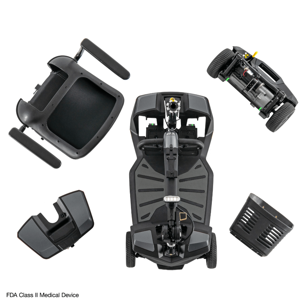 Pride Go Go® Endurance AL+ Lithium Ion Portable Mobility Scooter