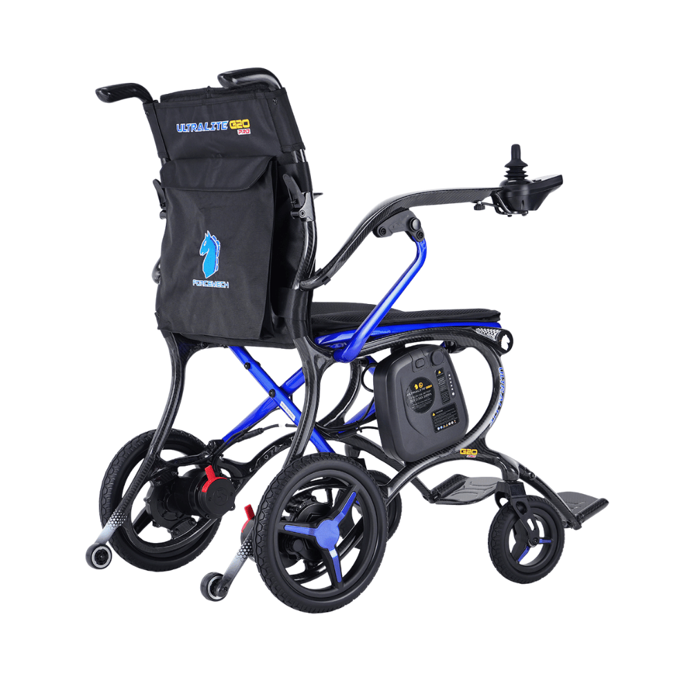 Forcemech Ultralite G20 Pro Carbon Fiber Travel Powerchair