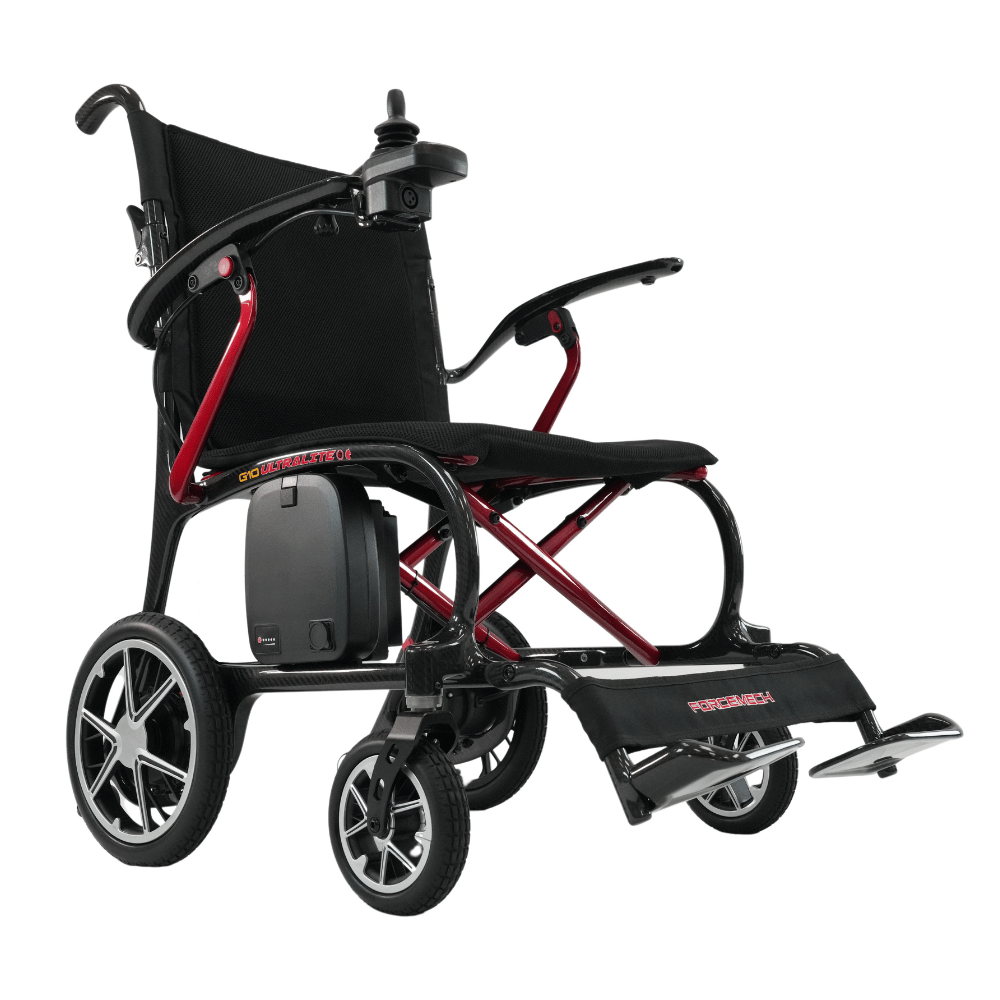 Forcemech Ultralite G10 Carbon Fiber Power Wheelchair