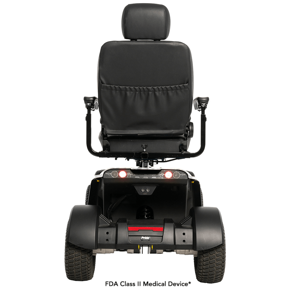 Pride BAJA® Wrangler® 2 All Terrain Scooter in White Camo Color - Rear View