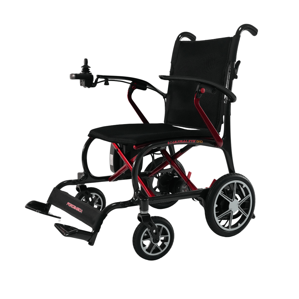 Forcemech Ultralite G10 Carbon Fiber Power Wheelchair