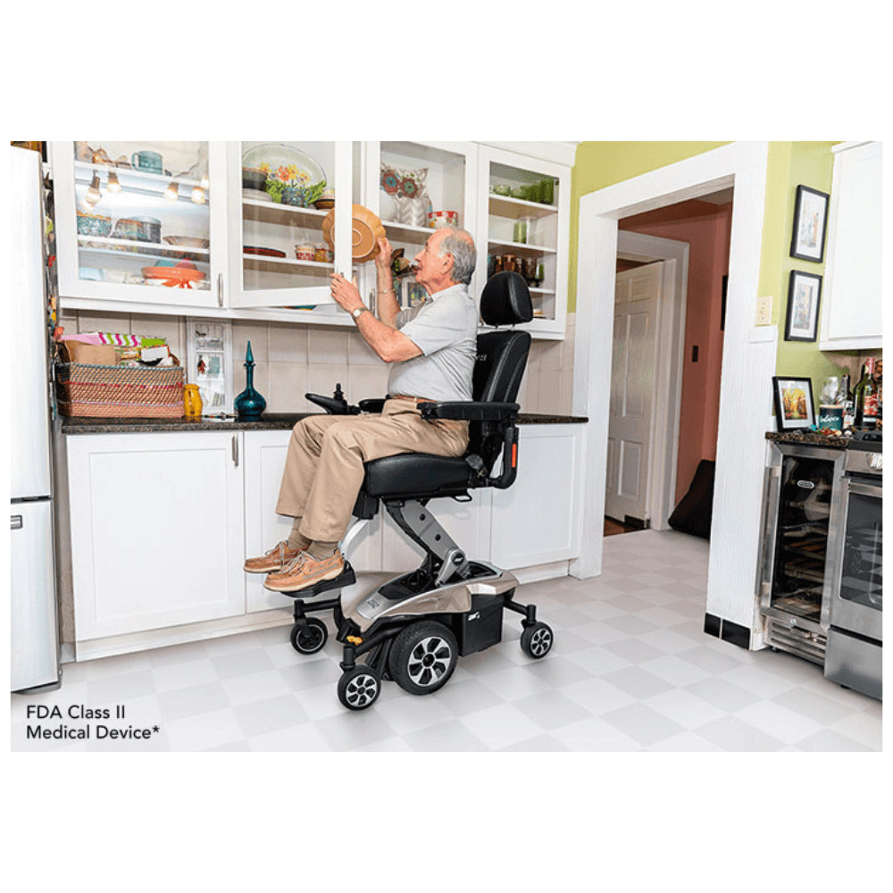 Pride Jazzy® Air 2 Elevating Power Wheelchair - Indoor Lifestyle