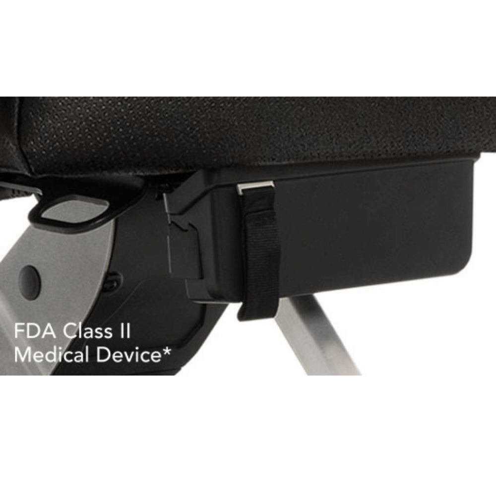 Pride Jazzy® Air 2 Elevating Power Wheelchair - Closeup view of the  Rear Box