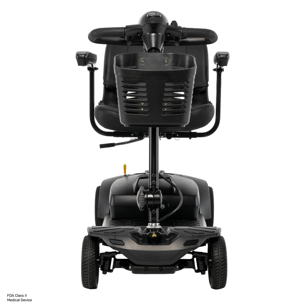 Pride Go Go® Ultra X Gen 3 4-Wheel Mobility Scooter In black Color - Front View