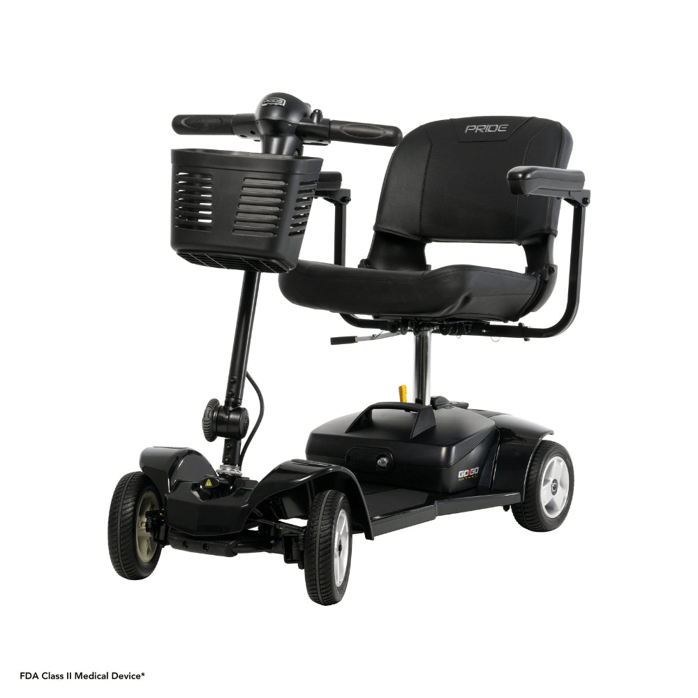 Pride Go Go® Ultra X 4-Wheel Scooter - Angled View