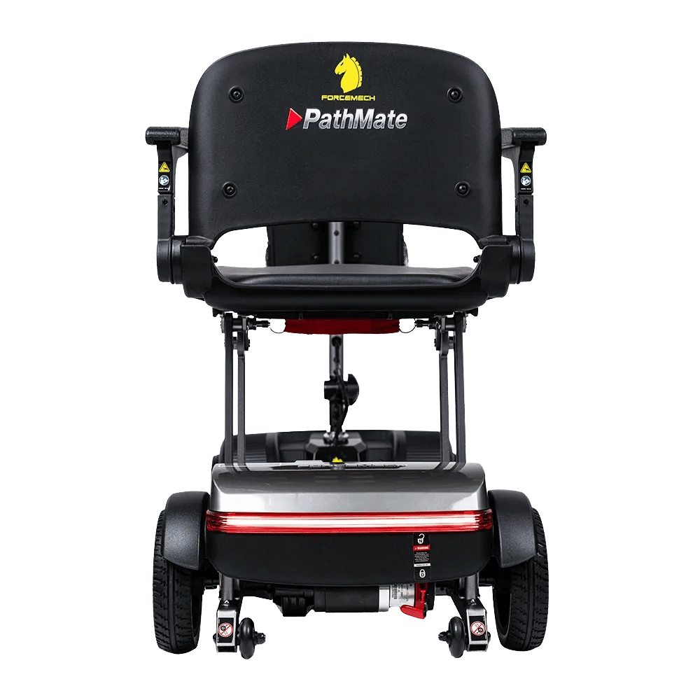 Forcemech PathMate Folding Mobility Scooter - Rear View