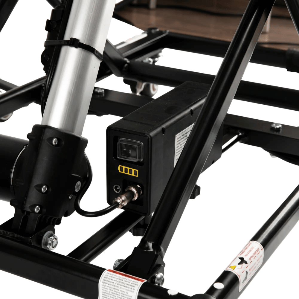 ComfyGO Portable Electric Wheelchair & Scooter Lift - Frame Closeup View