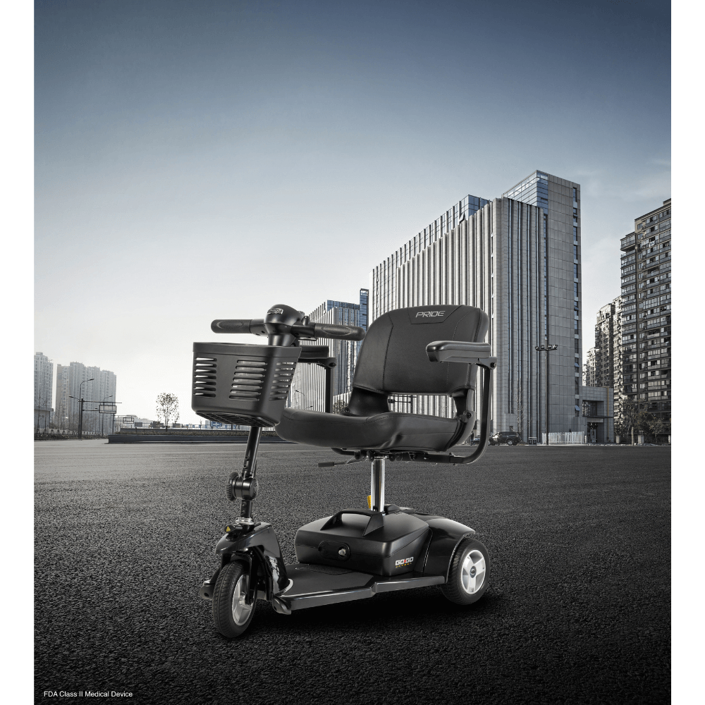 Pride Go Go® Ultra X 3-Wheel Scooter Infrastructure Background