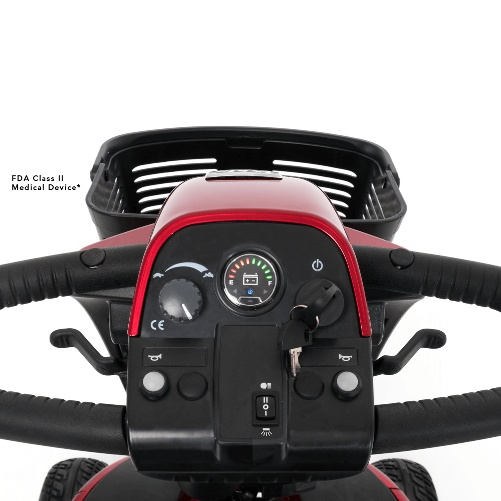 Pride Victory® 10.2 3-Wheel Mobility Scooter - Closeup View of the Control Panel