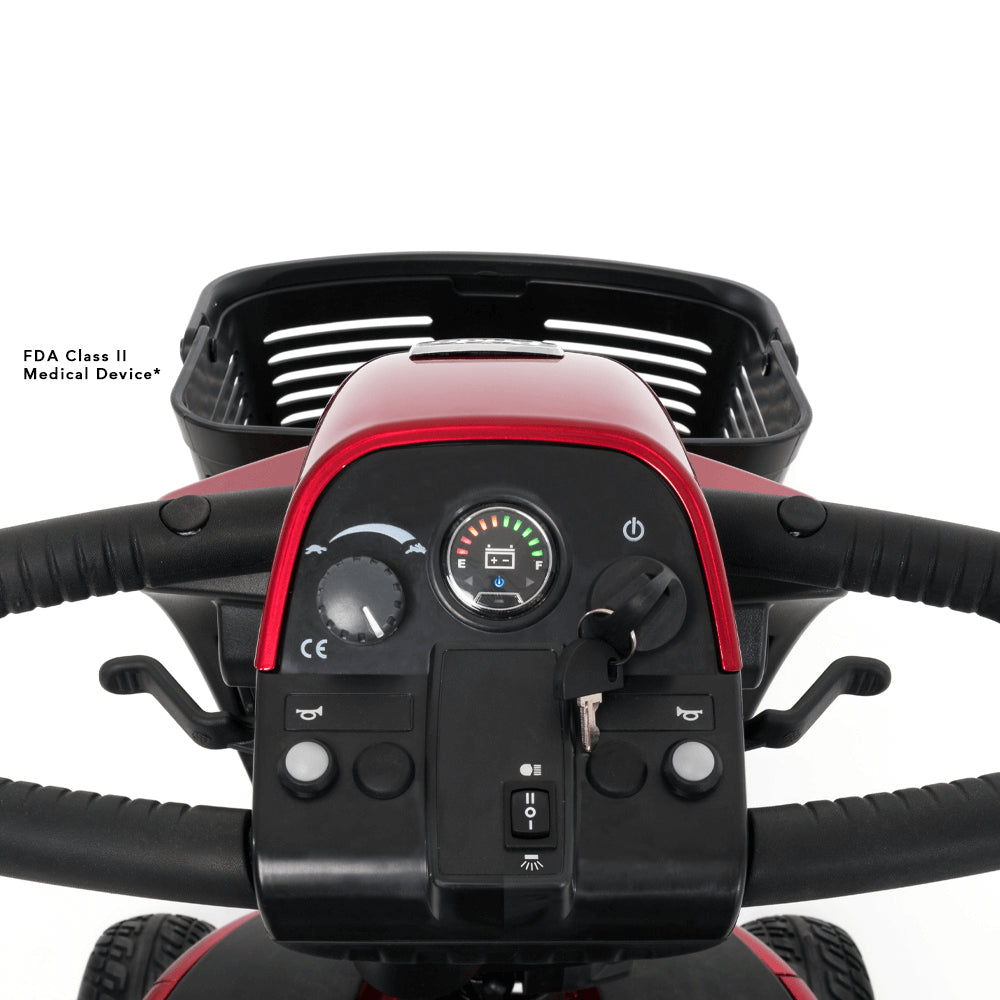 Pride Victory® 10.2 3-Wheel Mobility Scooter - Closeup View of the Control Panel