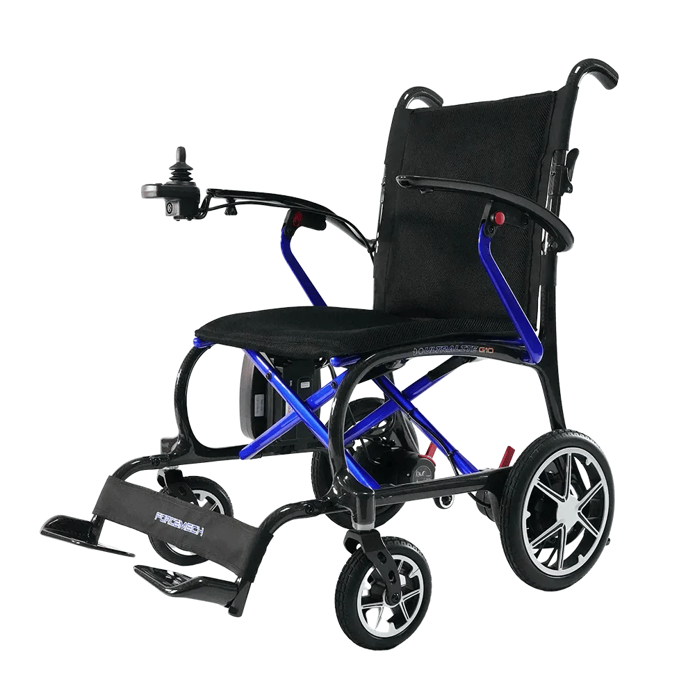 Forcemech Ultralite G10 Carbon Fiber Power Wheelchair