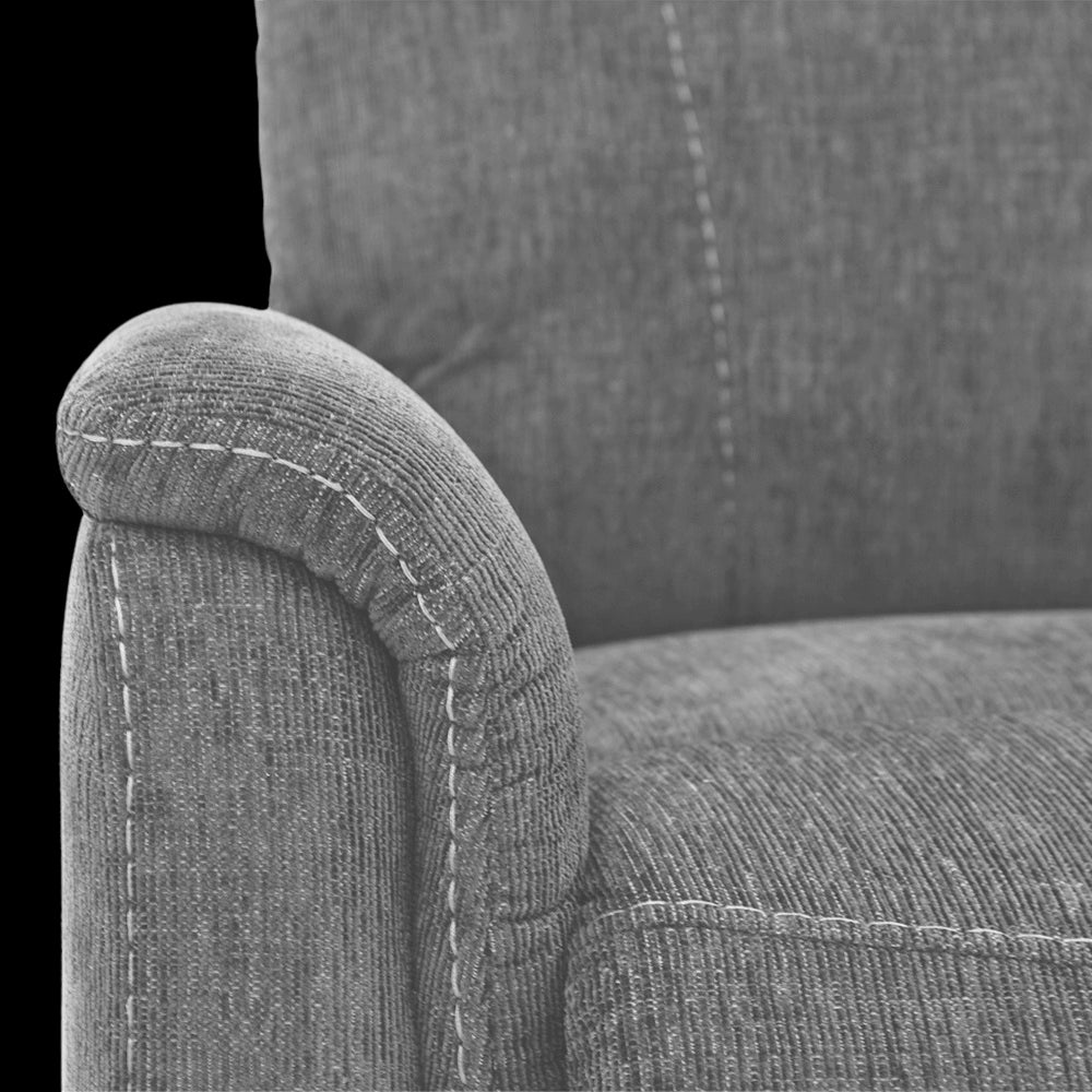 Shale Color Pride Sitting Pretty Lift Chair Genesis LC-150 - Close-up Armrest View