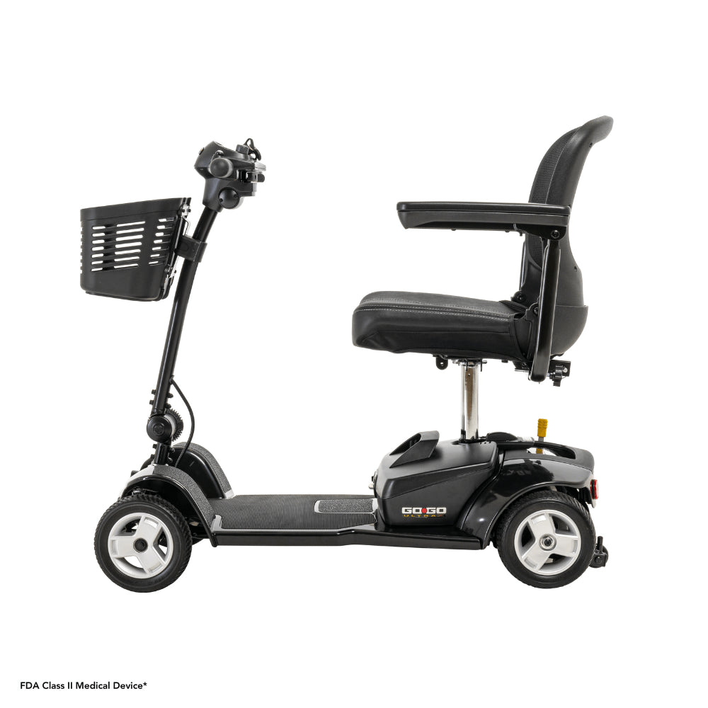 Pride Go Go® Ultra X 4-Wheel Scooter - Right Side View