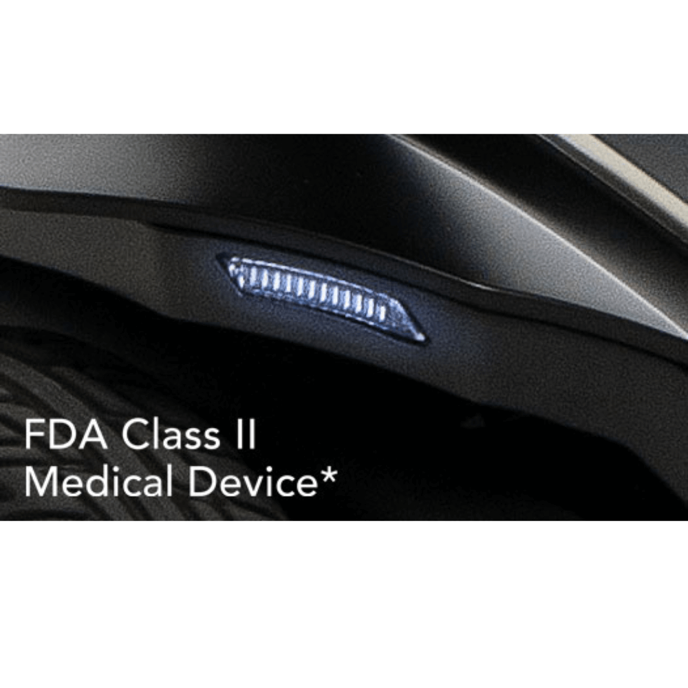 Pride Jazzy® Air 2 Elevating Power Wheelchair - Closeup view of the Led Light