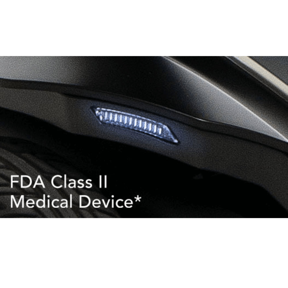 Pride Jazzy® Air 2 Elevating Power Wheelchair - Closeup view of the  Led Light