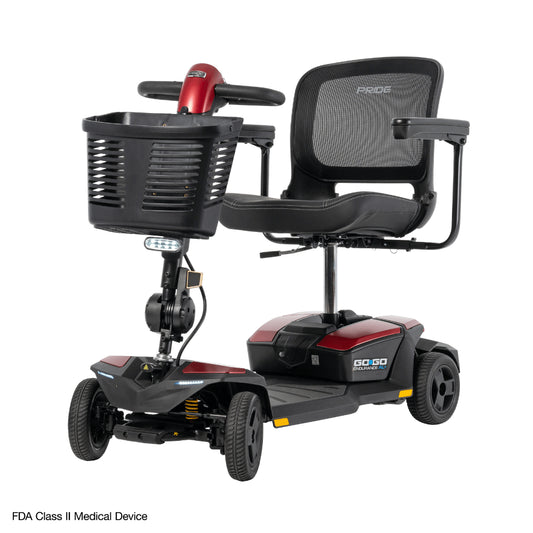 Pride Go Go® Endurance AL+ Lithium Ion Portable Mobility Scooter