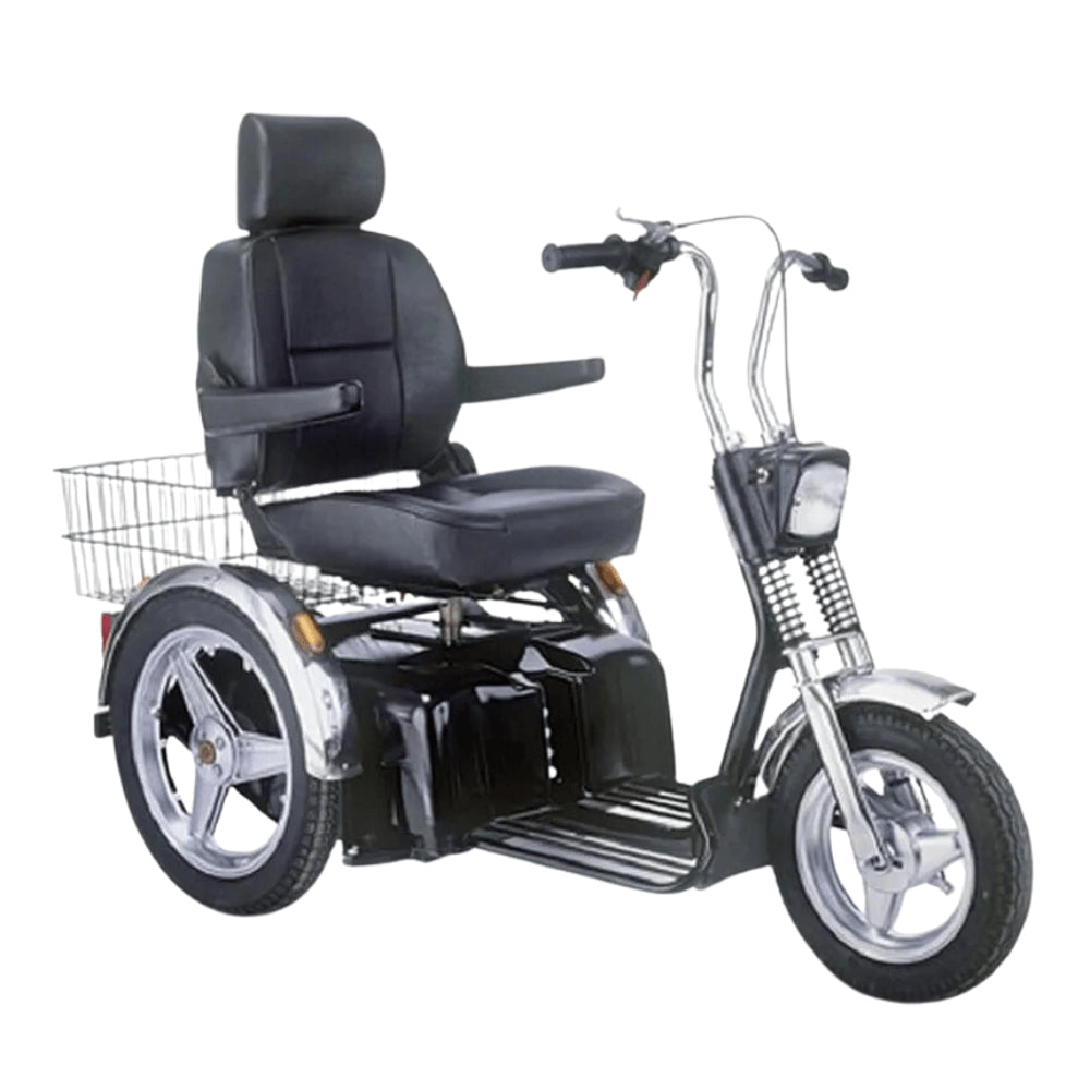 AFIKIM Afiscooter SE 3-Wheel Bariatric Mobility Scooter Angled View 2
