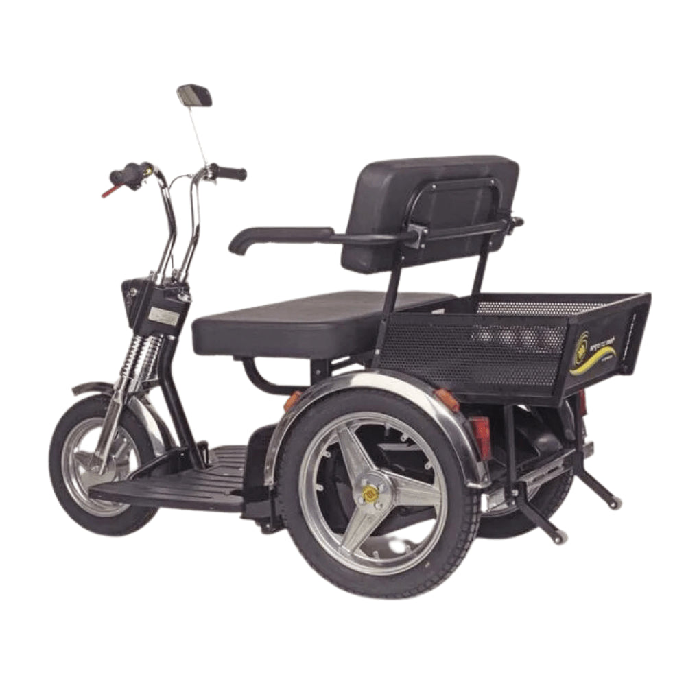 AFIKIM Afiscooter SE 3-Wheel Bariatric Mobility Scooter Back View Dual Seat