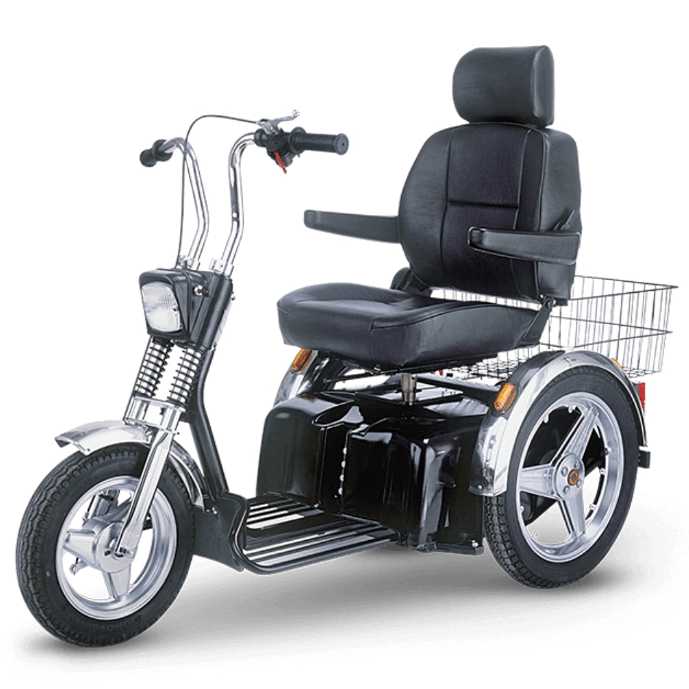 AFIKIM Afiscooter SE 3-Wheel Bariatric Mobility Scooter Angled View
