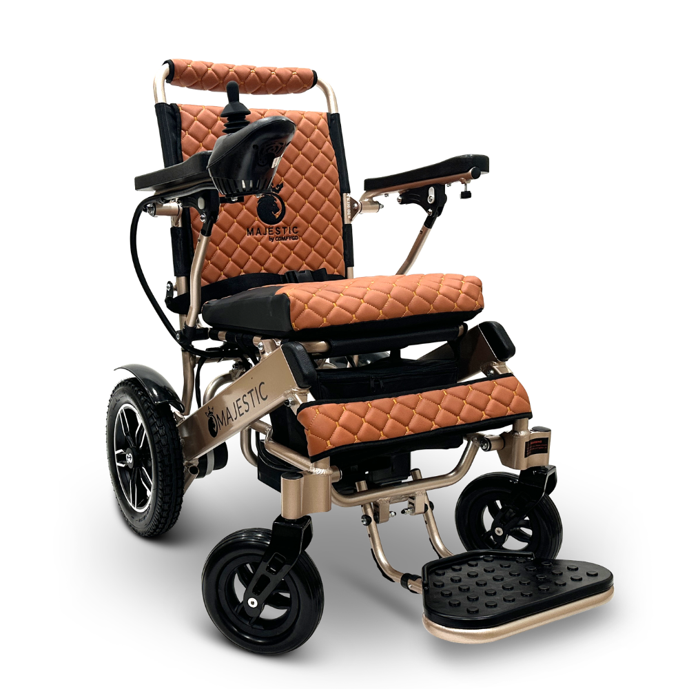ComfyGO Majestic IQ-8000 Remote Controlled Foldable Electric Wheelchair