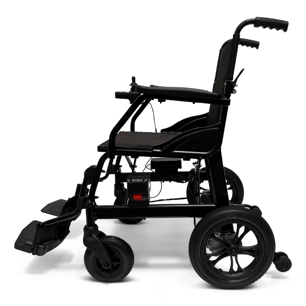 ComfyGO X-Lite Lightweight Foldable Travel Electric Wheelchair - Side View