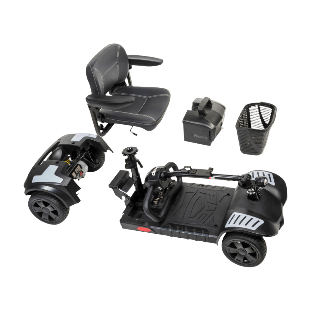 Drive Medical Phoenix LT 4-Wheel Travel Scooter Disassembled Parts