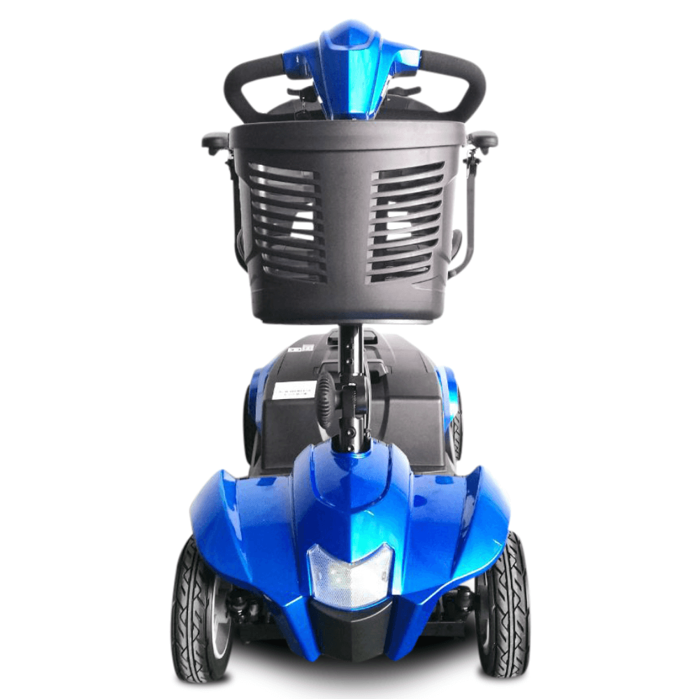 Blue EV Rider CityCruzer 4 Wheel Mobility Scooter - Front View