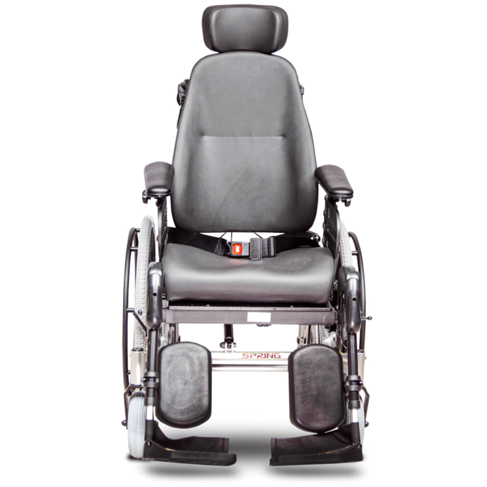 EV Rider Heartway Spring Lightweight Manual Wheelchair - Front View