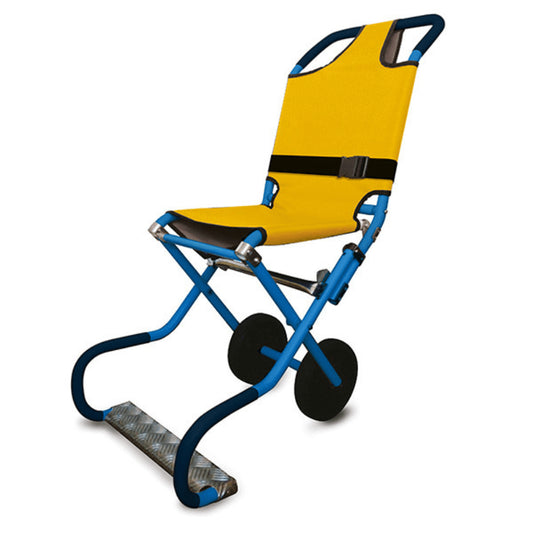 EVAC+CHAIR CarryLite Transit Wheelchair - Angled View