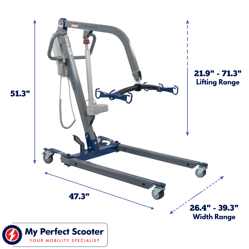 Protekt 500 Hoyer Electric Patient Lift (500 lb. Capacity)