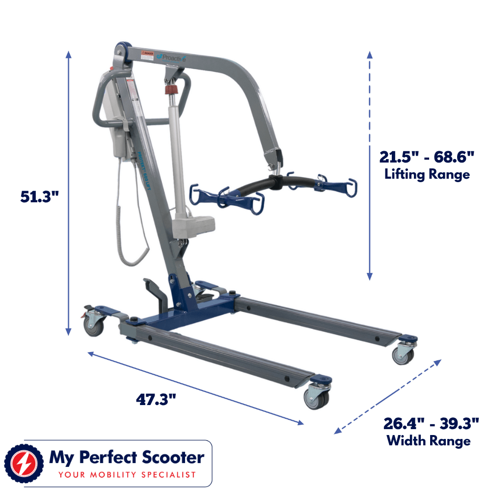 Protekt 600 Hoyer Electric Patient Lift (600 lb. Capacity)