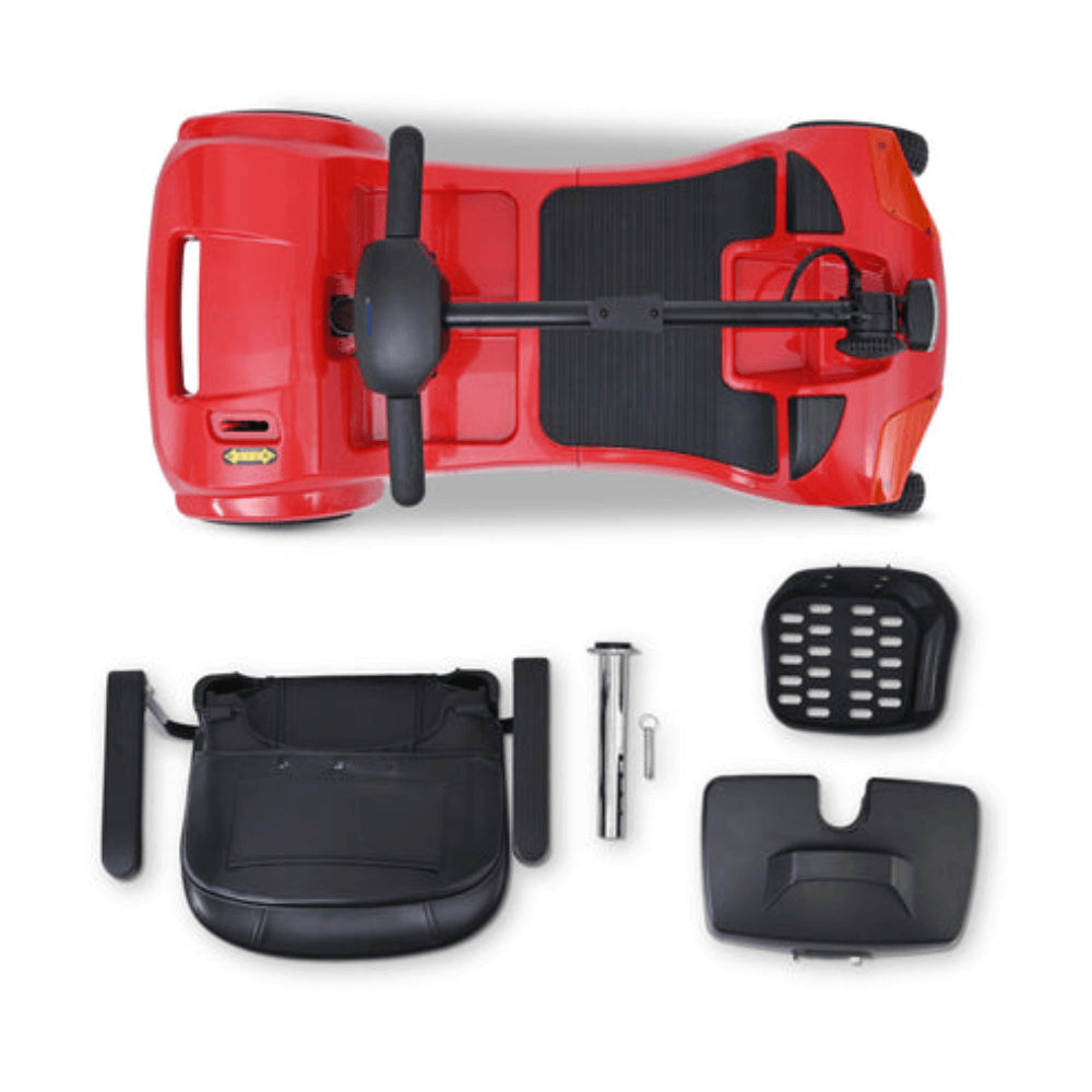 Red Metro Mobility Waycare Elite4 4 Parts