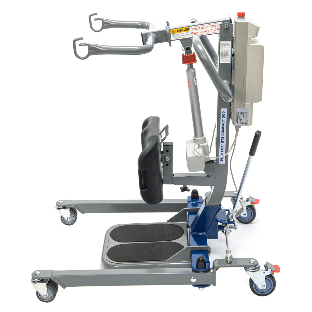 Proactive Medical Protekt Sit-to-Stand Compact 500 Lift (500 lb. Capacity) - Side View