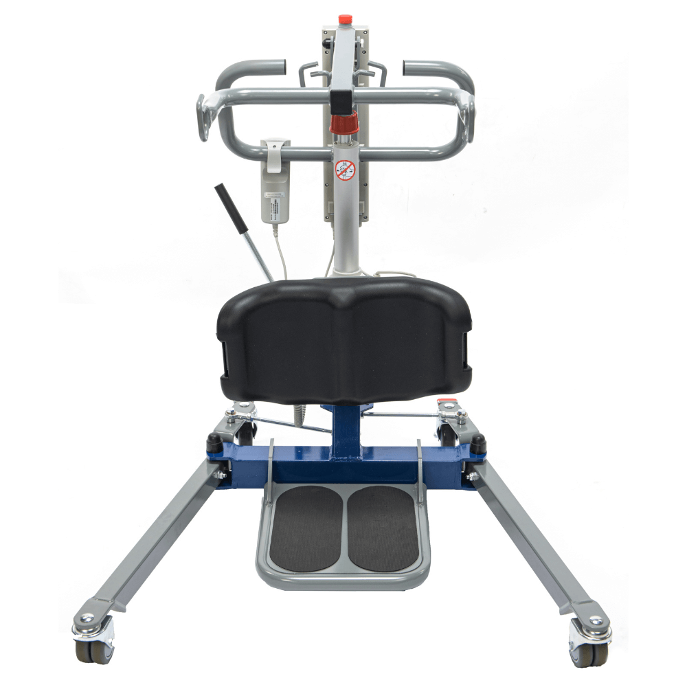 Proactive Medical Protekt Sit-to-Stand Compact 500 Lift (500 lb. Capacity) Base Opened - Front View