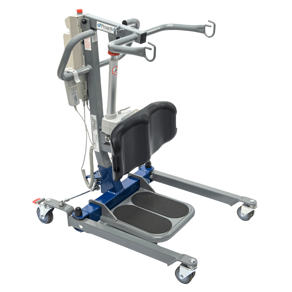 Proactive Medical Protekt Sit-to-Stand Compact 500 Lift (500 lb. Capacity) - Angled View