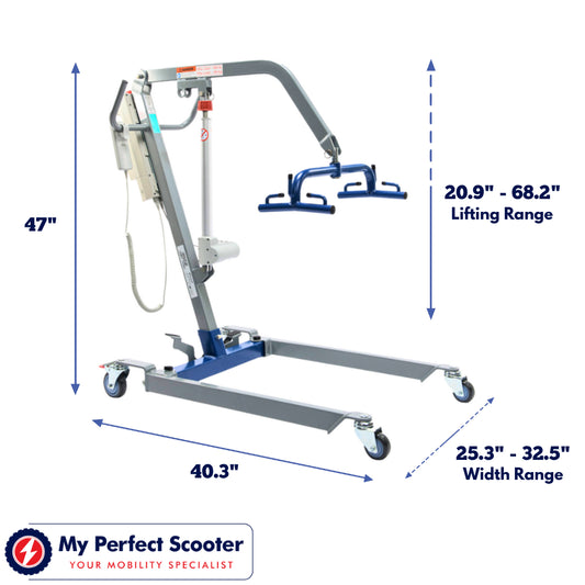 Proactive Protekt Transformer Hydraulic Manual Patient Lift
