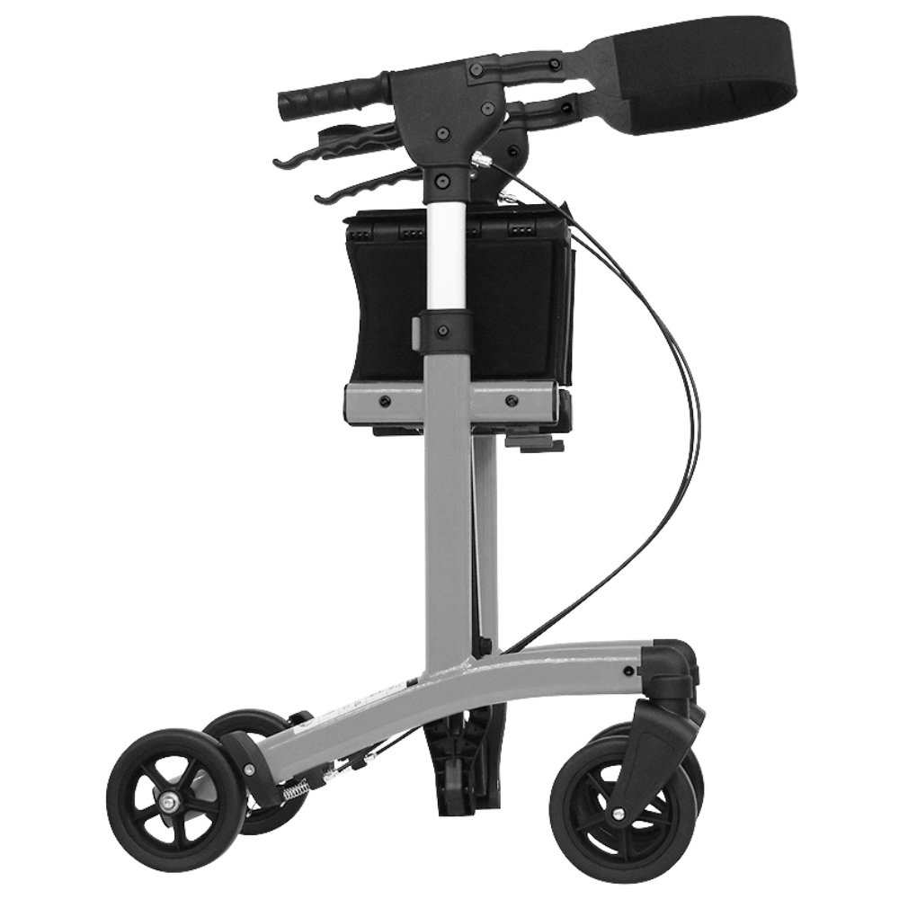 Triumph Mobility Escape Mini Compact Folding Rollator - Side View