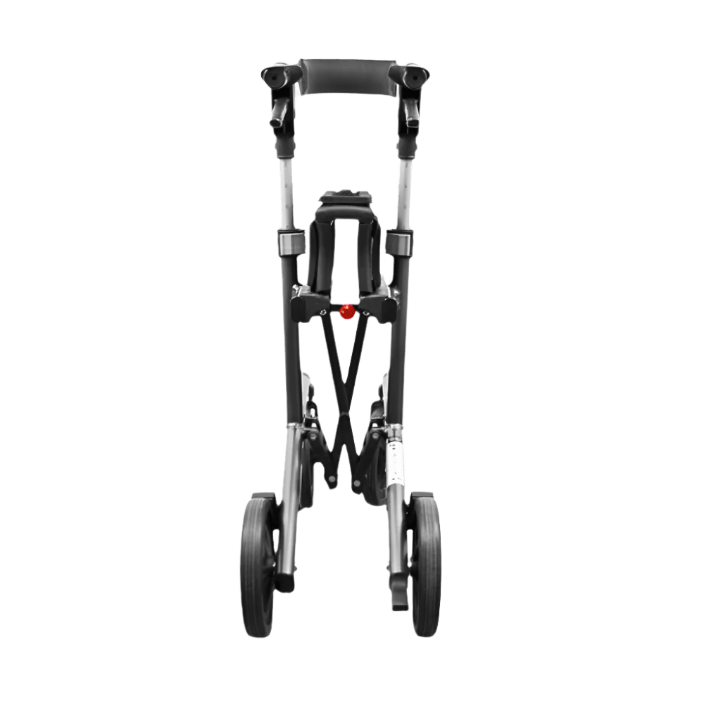 Triumph Mobility Petite Foldable Rollator - Folded