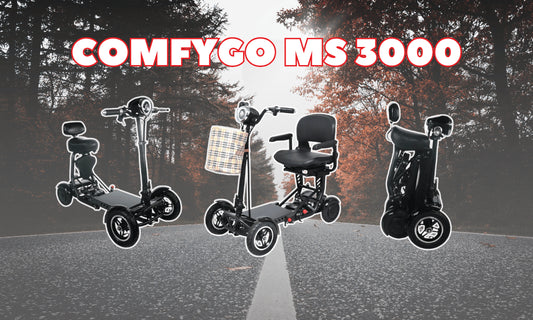 ComfyGO MS3000 Scooter Review: Lightweight Power Meets Portability