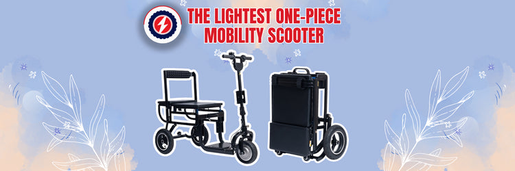 eFOLDi Lite - The Lightest One-Piece Mobility Scooter