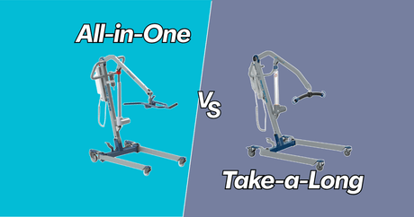 Portable Lift Showdown: Protekt All-In-One vs. Take-A-Long Folding Patient Lifts