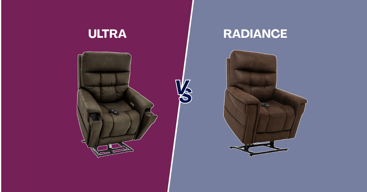 Pride Ultra vs Radiance Lift Chair Comparison: Which One’s Right for You?
