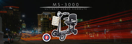 MS3000 Foldable Mobility Scooter: Your Perfect Urban Companion