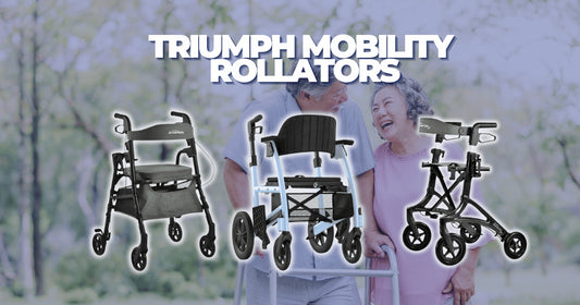 A Closer Look at Triumph Mobility Rollators: Features, Fit & Function
