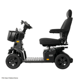 Jungle Camo Color Pride PX4 All Terrain Mobility Scooter - Side View
