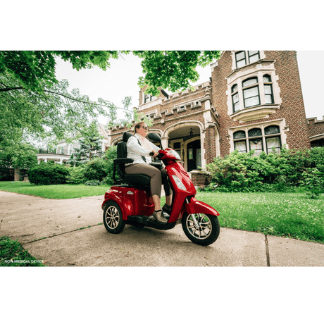 Pride BAJA® Raptor 2 Outdoor 3-Wheel Scooter Lifestyle Photo